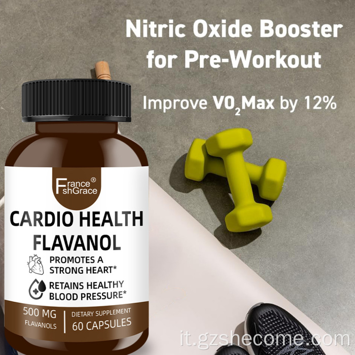 Shecome Cardio Health Capsule di flavanoli Supporto cardiaco